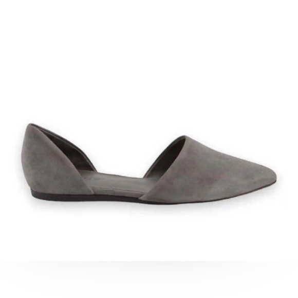 Vince Shoes - Vince Nina-B Two Piece d’Orsay Skimmer Flat in Ceramic